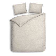 Heckettlane Flanel dekbedovertrek Alloro (Desert Sand)