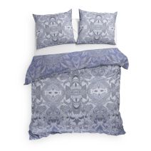 Heckett & Lane Flanel dekbedovertrek Bles (Frost Blue)