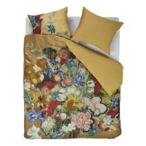 Chique tweepersoons dekbedovertrek Bouquet d'Anniversaire uit de speciale Beddinghouse x Van Gogh collectie