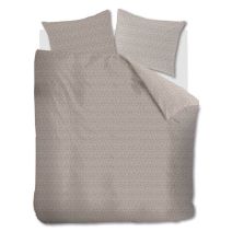 Riviera Maison Dekbedovertrek Braided (Taupe)