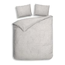 Heckett & Lane Dekbedovertrek Broidy (Grey)