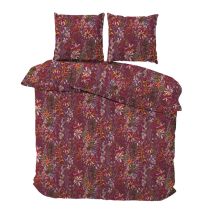 iSleep Dekbedovertrek Denise (Bordeaux)