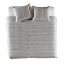 Yellow dekbedovertrek Dominique (Melange Grey)