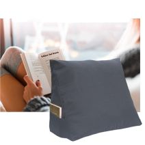 Sloop Lekker Lui Lezen Kussensloop (Antraciet)