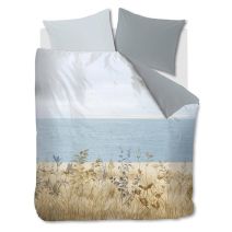 Tweepersoons Beddinghouse dekbedovertrek Dunes met een prachtige print van zee en duinen