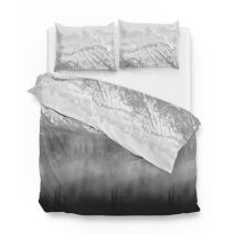 Zo! Home flanel dekbedovertrek Entia (Grey)