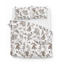 Zo! Home Flanel Dekbedovertrek Esme (White)