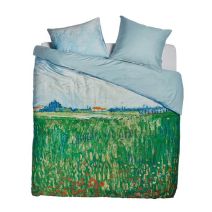 Beddinghouse x Van Gogh Dekbedovertrek Field with Poppies (Green)