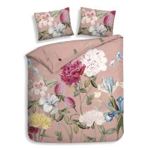 Heckettlane Dekbedovertrek Flores (Pink)