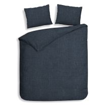 Heckett & Lane Flanel dekbedovertrek Franela (Blue Horizon)