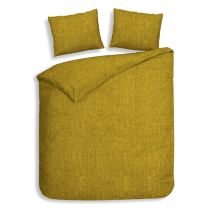 Heckett & Lane Flanel dekbedovertrek Franela (Sunset Gold)