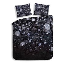 Heckettlane Dekbedovertrek Gabin (Black)