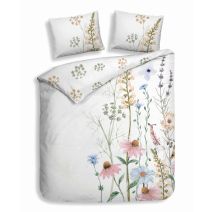 Heckettlane Dekbedovertrek Ida (White)