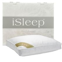 iSleep Donzen Box-Kussen (100% Ganzendons)