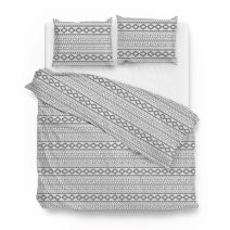 Zo! Home Flanel dekbedovertrek Kriti (Grey)
