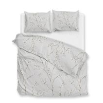 Zo! Home Flanel Dekbedovertrek Lana (Grey)