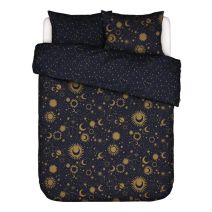 Covers & Co Dekbedovertrek Luna Tic (Nightblue)