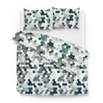 Zo! Home Flanel dekbedovertrek Marsala (Green)