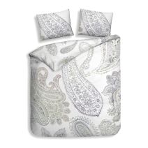 Heckett & Lane Dekbedovertrek Muelle (White)