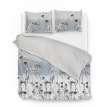 Zo! Home flanel dekbedovertrek Nashwa (Blue)