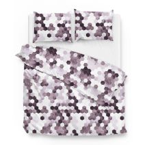 Zo! Home dekbedovertrek Neo (Mauve)