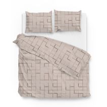 Zo! Home flanel dekbedovertrek Nojiz (Natural)