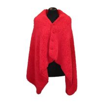 Unique Living Omslagplaid Nox (Red)