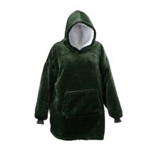 Unique Living Oversized Hoodie (Dark Green)