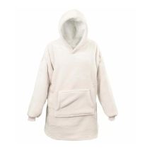 Unique Living Oversized Hoodie (Dove White)