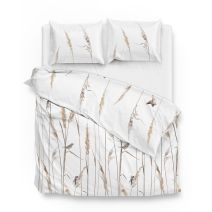 Zo! Home Flanel Dekbedovertrek Paige (White)