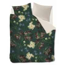 Beddinghouse x Van Gogh Dekbedovertrek Peonies (Green)