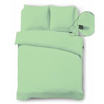 iSleep Dekbedovertrek Perkal (Licht Groen)