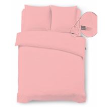 iSleep Dekbedovertrek Perkal (Roze)