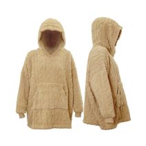 Unique Living Oversized Hoodie Pleun (Latte)