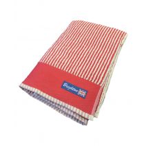 Brighton Handdoek Stripe (3 stuks) - 60x110 cm - Rood