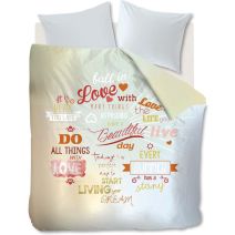Ambiante Dekbedovertrek Summer Story - Litsjumeaux - 240x200/220 cm - Multi