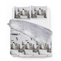 Zo! Home flanel dekbedovertrek Tadzio (White)