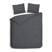 Heckett & Lane Dekbedovertrek Vafala (Steel Grey)