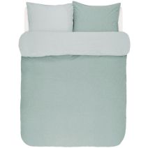 Marc O'Polo Dekbedovertrek Washed Chambray (Sage Geen)