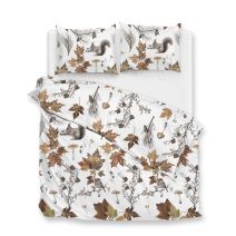 Zo! Home Flanel Dekbedovertrek Wonder (White)