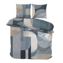 iSleep Dekbedovertrek Xavi (Blauw)