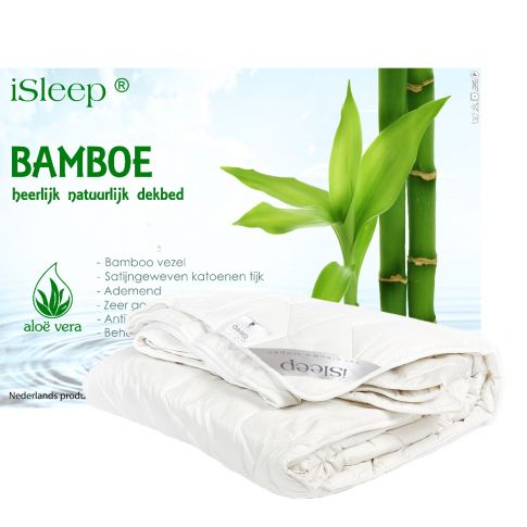 Peregrination pit Bandiet iSleep Bamboo Comfort DeLuxe enkel dekbed bamboe