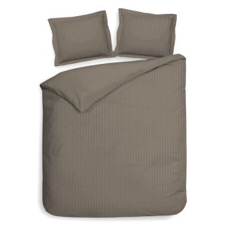 Heckett & Lane dekbedovertrek Banda (Taupe Grey)