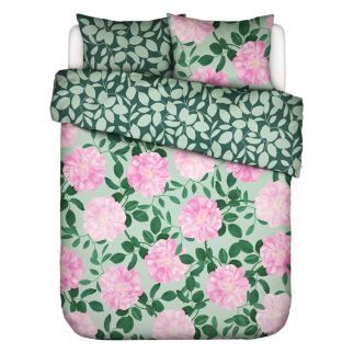 Essenza & Co Dekbedovertrek Bloom With a View (Misty Green)