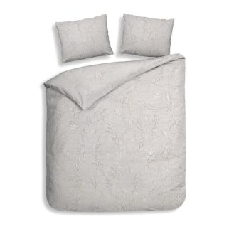 Heckett & Lane Dekbedovertrek Broidy (Grey)
