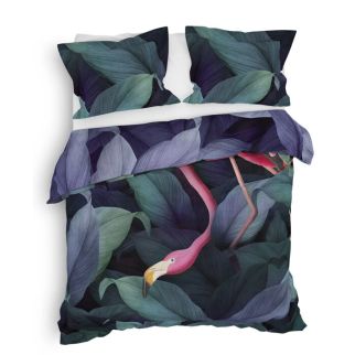 Heckett & Lane dekbedovertrek Byron (Dark Green)