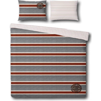 Cottonfield Dekbedovertrek Campus (Grey)