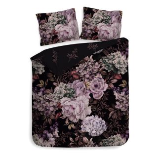 Heckett & Lane Dekbedovertrek Clover (Black)