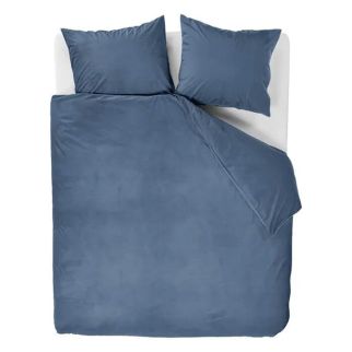At Home by Beddinghouse dekbedovertrek Cosy Corduroy (Blue)