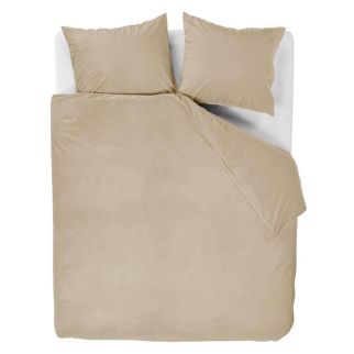 Ribfluwelen dekbedovertrek Cosy Corduroy van At Home in een luxe offwhite kleur